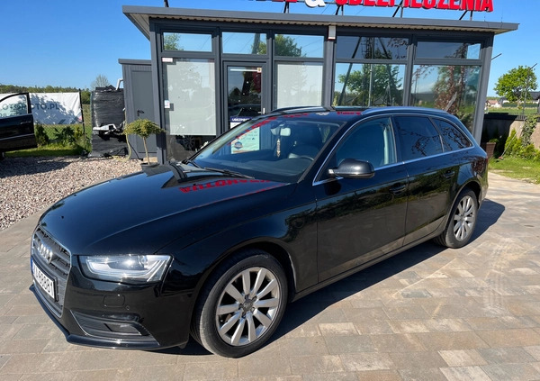 Audi A4 cena 58000 przebieg: 220000, rok produkcji 2012 z Jordanów małe 497